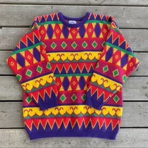 Vintage Multi-Colour Sweater